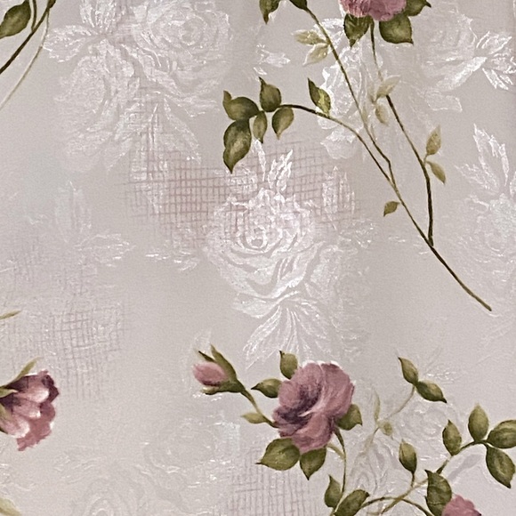 California Dynasty Floral Nightgown and Robe Set Size Small - Picture 2 of 14